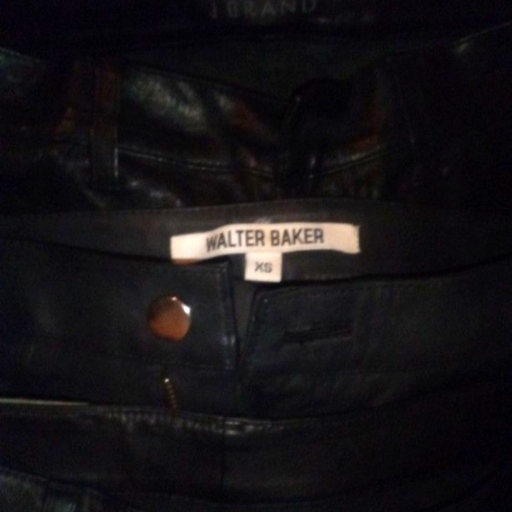 Leather Pants black